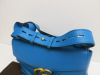 Gucci GG Marmont Shoulder Bag in Turquoise Blue Calfskin with Gold Hardware, S/N F018794158. Comes with Gucci Dust Bag. - 5