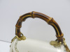 Gucci Thiara Bamboo Mini Shoulder Bag with Swarovski Rhinestones Crystal-Embellished Feline Detail, S/N B022886463. Comes with Care Instructions. - 4
