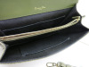 Christian Dior Diorama Bag in Green Crackled Calfskin Leather, S/N 09-BO-1116. Comes with Dior Dust Bag & Certification Card (Purchased Bicester 2018). - 9
