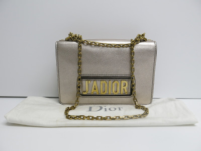 Christian Dior J'Adior Rose/Nude Shoulder Bag with Gold Hardware in Calfskin Leather. Comes with Dior Dust Bag & Certification Card (Purchased Bicester 2018).
