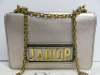 Christian Dior J'Adior Rose/Nude Shoulder Bag with Gold Hardware in Calfskin Leather. Comes with Dior Dust Bag & Certification Card (Purchased Bicester 2018). - 5