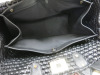 Salvatore Ferragamo Handbag in Black Leather & Raffia, S/N EE-21 1006, Limited Edition 21 of 25. Comes with Salvatore Ferragamo Dust Bag. - 7