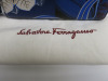 Salvatore Ferragamo Gancini Continental Bag in Blue Floral Print, S/N FZ-21 111B. Comes with Salvatore Ferragamo Dust Bag. - 8
