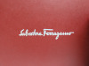 Salvatore Ferragamo Gancini Continental Wallet in Blue Floral Print, S/N JL-22 D985. Comes in Original Salvatore Ferragamo Box. - 3