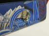 Salvatore Ferragamo Gancini Continental Wallet in Blue Floral Print, S/N JL-22 D985. Comes in Original Salvatore Ferragamo Box. - 10