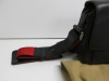 Christian Louboutin Santiago Grained Leather Shoulder Bag in Black & Red, S/N CM53. Comes with Christian Louboutin Dust Bag. NOTE: damage to buckle. - 5