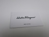Salvatore Ferragamo Gancini Continental Wallet in Blue Floral Print, S/N JL-22 D985. Comes in Original Salvatore Ferragamo Box. - 7