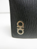 Salvatore Ferragamo Gancini Long Wallet in Black Leather with Red Interior, S/N I7-66AO69. - 5