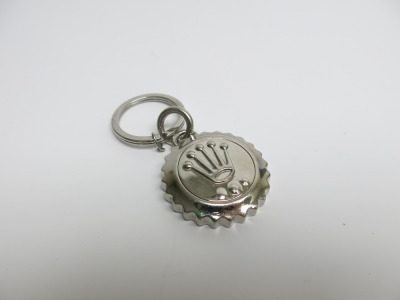 Rolex Silver Keyring.