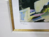 Framed, Glazed & Mounted Limited Edition Artwork, 65/115, Serigraph on Canvas Titled "Impressions of Lake Como", Signed by Artist Behrens. Size H86 x W110cm. - 4