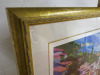 Framed, Glazed & Mounted Limited Edition Artwork, 65/115, Serigraph on Canvas Titled "Impressions of Lake Como", Signed by Artist Behrens. Size H86 x W110cm. - 6