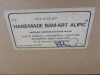 "Air Display" Handmade Bam-Art Alpi Framed Multi Media. Size 103 x 69cm. - 3