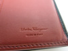 Salvatore Ferragamo Gancini Long Wallet in Black Leather with Red Interior, S/N I7-66AO69. - 3