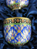 The East India Company Royal Bone China Benjarong 18ct Gold Hand Painted Tea Set in Presentation Case to Include: 1 x Tea Pot, 8 x Cups & 1 x China Tray. - 3