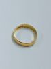18ct Yellow Gold. Hallmarked 750. Size "N". Weight 2g. - 4