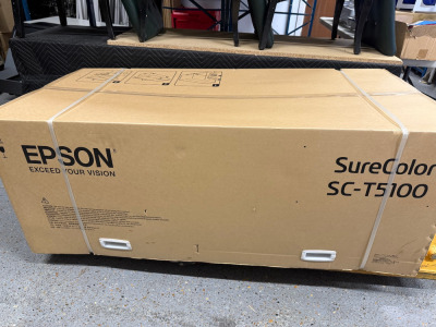 Boxed/New Epson SureColor Large Format 36" 4 Colour Printer, Model SC-T5100, S/N X3ZR104149.
