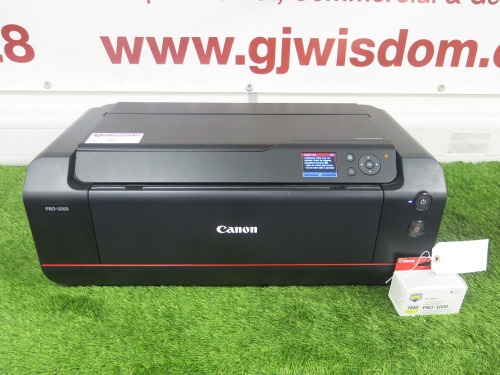 Canon Image Prograf PRO 1000 A2 Colour Printer. Comes with 1 x Genuine Canon PFI-1000 Yellow Ink.