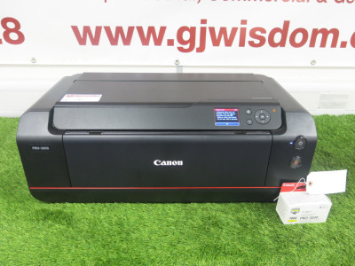 Canon Image Prograf PRO 1000 A2 Colour Printer. Comes with 1 x Genuine Canon PFI-1000 Yellow Ink.