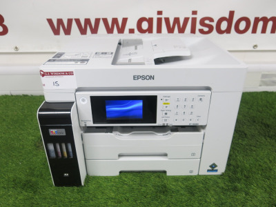 Epson ET-16680 Eco Tank A3 Colour Printer, Model C754D, S/N X9DP002330.