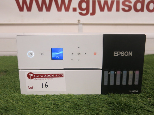 Epson SureLab SL-D500 Compact Photo Printer, Model N231A, S/N XBRH000200, YOM 12/22.