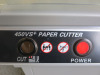 450VS+ Semi-Automatic Electric Paper Cutting Machine on Metal Cabinet. - 3