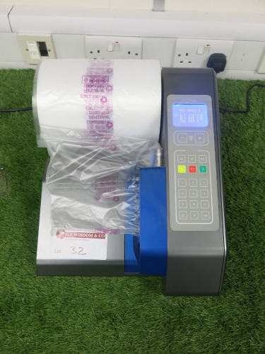 Airwave 1 Air Cushion Void Fill Air Pillow Machine , Model ACM-001, S/N F120240170.