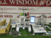 Brother PR655 Entrepreneur 6 Needle Industrial Embroidery Machine, Model PR655, S/N E72364-L4B115167. Comes with Quantity Embroidery Machine Frame Hoops, Hoopmaster Station, Fixture, Portable Base, Mighty Hoop, T-Square, Cap Frame & Boxed New Brother Cyli