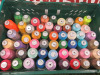46 x New/Sealed Reels of Embroidery Thread & 13 x Part Used in Assorted Colours. - 2