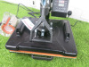 Combo Swing Heat Press Machine, Model 8 IN 1. Comes with Cup/Mug Attachments. - 3