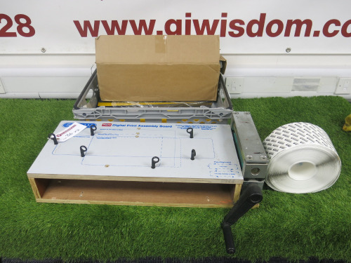 Nota Digital Number Plate Assembly Board.Comes with a Quantity of Blank Plates to Include: Box of 50 x Acrylic Panel Bevelled Edge, 23 x Yellow Reflective, 22 x White, 1 x Part Pack of Laser Film, 1 x Part Pack of Yellow Nikkalite Reflective, 1 x Part Pac