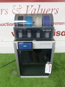 Bambu Lab X1-Carbon 3D Printer, Model PF001-P. Comes with 4 Reels of Filament.