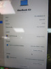 Apple MacBook Air 13.6", 2022, Apple M2, Running MacOs Sequoia 15.7.2, 8GB Memory, 494 GB Mackintosh HD Storage, Built In Retina Display, S/N PDXTVP99F7. - 2
