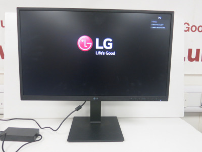 LG 27" All In One Thin Client Cloud Device, Model 27CQ650N, S/N 408NZCG015633, DOM 08/2024. Comes in Original Box with Power Supply.