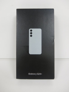 Boxed/New Samsung Galaxy S24+ Mobile Phone, Model SM-S926B/DS, 256GB, Marble Grey.