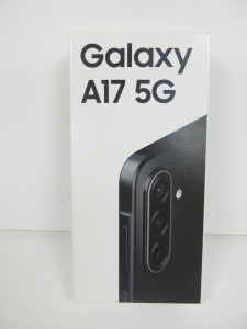 Boxed/New Samsung Galaxy A17 5G Mobile Phone, Model SM-A176B/DS, 128GB, Black.