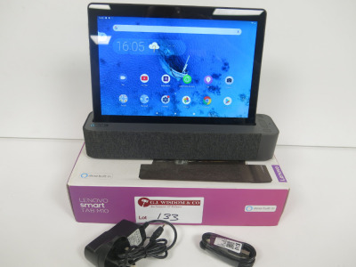 Lenovo Smart TAB 10 M10 2 IN 1 Tablet & Smart Dock. Comes in Original Box & Appears Unused.