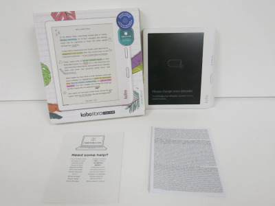 Kobo Libra Colour eReader in White. Comes in Original Box.