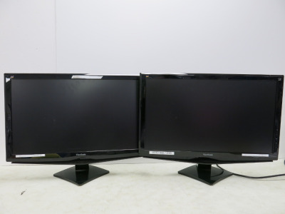 6 x ViewSonic 23.5" Monitors, Model VS13860.