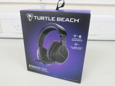 Boxed/New Turtle Beach Stealth 600 Wireless Multiplatform PC Gaming Headset.