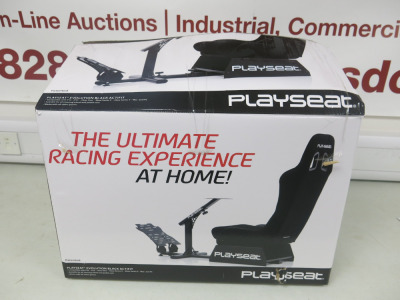 Boxed Playseat Evolution Black Actifit Seat. Appears Ex Display.