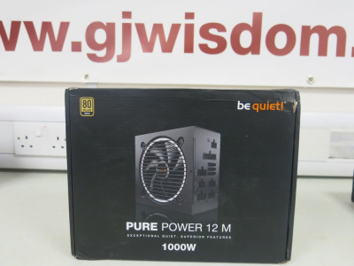 Be Quiet Pure Power 12M 1000W Power Supply Unit.
