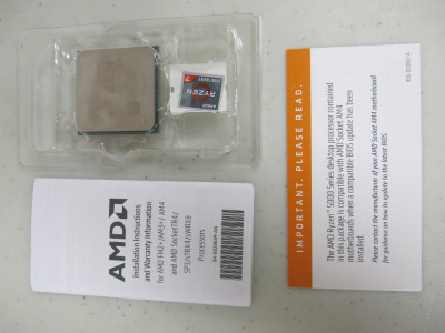 AMD Ryzen 5000 Series 5700X Processor.