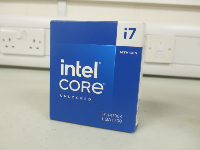 Intel Core i7-14700K Processor, LGA1700.