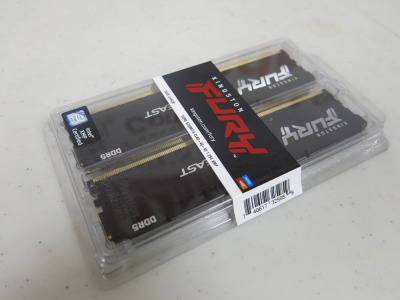 Kingston Fury Beast 16GB (2 x 8GB) 5200MT/s DDR5 Memory Module.