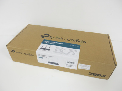 Boxed/New TP-Link Omada AX3000 Gigabit VPN Gateway, Model ER706W.