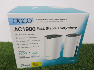 Boxed/New TP-Link Deco Whole Home Mesh Wi-Fi System, Model AC1900 Deco S7.