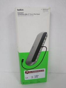 Belkin Connect Universal USB-C 11-In-1 Pro Dock.