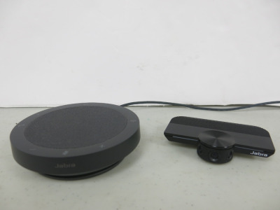 Jabra PanaCast Panoramic 4K Video Conferencing Camera & Jabra Speak2 40 Speaker