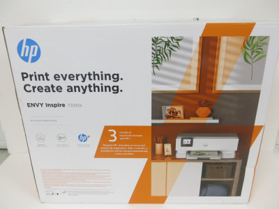 Boxed/New HP Envy Inspire 7220e Colour Printer.