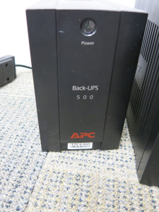 2 x APC Uninterruptable Power Supplies to Include: APC Back-UPS 500 & 700.